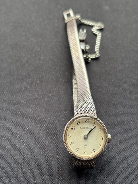 Vintage Zilveren Kaiserstunde Dameshorloge, Sieraden, Tassen en Uiterlijk, Horloges | Dames, Gebruikt, Polshorloge, Overige merken