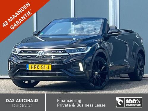 Volkswagen T-Roc Cabriolet  1.5 TSI 150pk DSG R-Line Black S, Auto's, Volkswagen, Bedrijf, T-Roc, ABS, Achteruitrijcamera, Adaptive Cruise Control