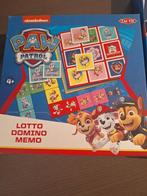 PAW Patrol - Lotto, domino en memory, Een of twee spelers, Ophalen of Verzenden, Zo goed als nieuw, Tactic
