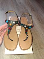 Sandalen NotreV maat 41 zgan, Notre V, Zwart, Zo goed als nieuw, Sandalen of Muiltjes