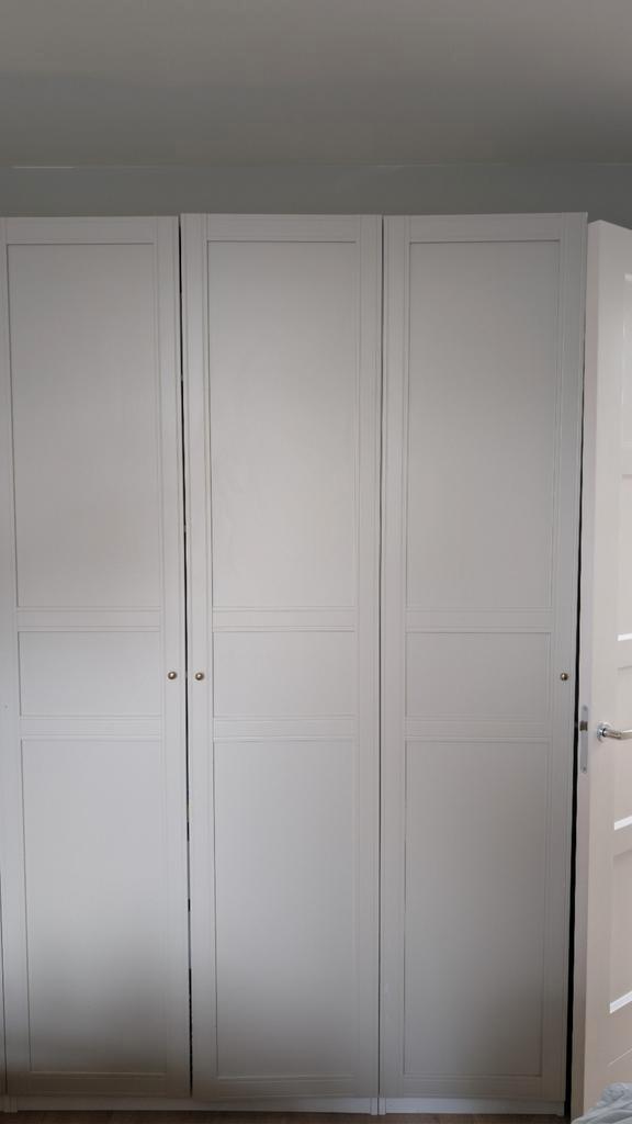 Ikea pax 3 doors, Huis en Inrichting, Kasten | Kledingkasten, Gebruikt, 200 cm of meer, 200 cm of meer, 50 tot 75 cm, Met deur(en)