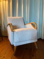 fauteuil Deens zgan recent bekleed skandinavisch, Huis en Inrichting, Fauteuils, Ophalen, Minder dan 75 cm, Deens skandinavisch