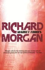 Richard Morgan - Market Forces, Boeken, Science fiction, Gelezen, Ophalen of Verzenden, Richard Morgan