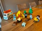 Lego duplo 10946 kamperen, compleet, Kinderen en Baby's, Speelgoed | Duplo en Lego, Ophalen of Verzenden, Zo goed als nieuw, Duplo