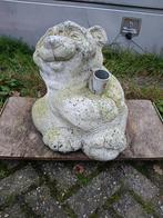 Betonnen Beeld Beer met Parasolvoet, Tuin en Terras, Tuinbeelden, Ophalen, Gebruikt, Beton, Dierenbeeld