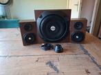 Trust luidspreker setje voor uw computer. Goed geluid., Computers en Software, Pc speakers, Ophalen, Gebruikt, Audiokanaal 2.1