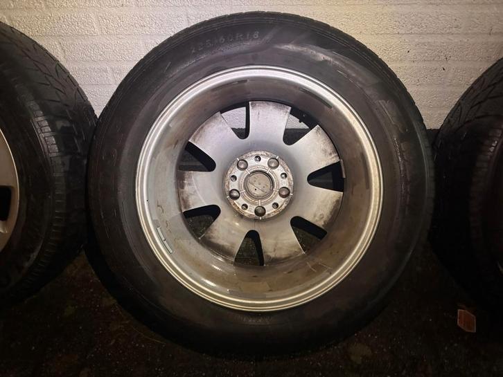18 inch aluminium velgen te koop, Auto-onderdelen, Banden en Velgen, Velg(en), All Season, 18 inch, 225 mm, Terreinwagen, Gebruikt