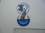 sticker oud KEES VD VEN motorcross Bakel camping cross race, Verzenden, Zo goed als nieuw, Bedrijf of Vereniging