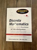 Schaum's Outline of Discrete Mathematics, Boeken, Studieboeken en Cursussen, Nieuw, Ophalen of Verzenden, WO, Seymour Lipschutz & Marc