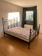 Bed 140 met goede matras en latenbodem, Ophalen of Verzenden, Tweepersoons, Hout, 140 cm