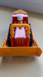 Vintage Fisher-Price Bulldozer #311 – Compleet en Werkend, Ophalen of Verzenden, Gebruikt, Auto of Voertuig, Met geluid