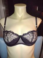 Prachtige zwarte kanten beugel bh Dita von Teese 75B Nieuw, Dita von Teese, Ophalen of Verzenden, Zwart, BH