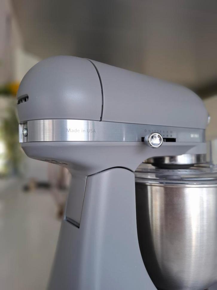 KitchenAid Mini Mixer - Grijs, Witgoed en Apparatuur, Keukenmixers, Zo goed als nieuw, 2 tot 3 liter, 3 snelheden of meer, Ophalen of Verzenden