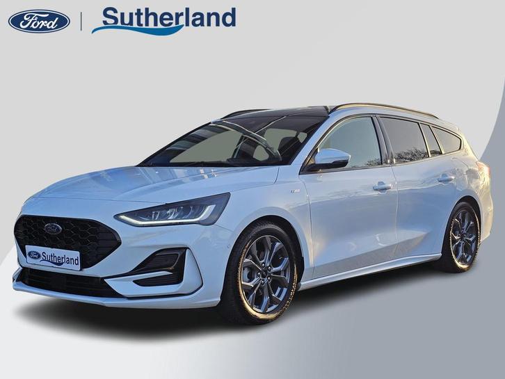 Ford Focus Wagon 1.0 EcoBoost Hybrid ST Line X 155pk | Trekh, Auto's, Ford, Te koop, Focus, ABS, Achteruitrijcamera, Adaptive Cruise Control