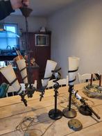 Vintage Lampen Set, Gebruikt, 50 tot 75 cm, Vintage, Ophalen of Verzenden