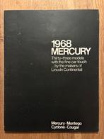1968 Mercury brochure, Verzenden, Zo goed als nieuw, Overige merken