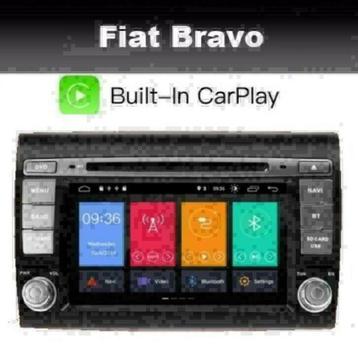 Fiat Bravo autoradio navigatie android 10 wifi dab+ carplay beschikbaar voor biedingen