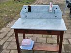 Leuke oude wastafel voor logeerkamer, Huis en Inrichting, Ophalen, Gebruikt, 50 tot 100 cm, Minder dan 100 cm
