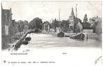 700279 Monnikendam NH 1905 Haven Gelopen met postzegel, Verzamelen, Ansichtkaarten | Nederland, Ophalen of Verzenden, Voor 1920