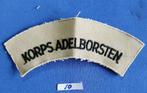 nr 10  Korps Adelborsten, Verzenden, Landmacht, Nederland, Embleem of Badge