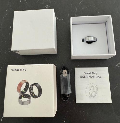 smart ring sport ring stappenteller slaap zilver 1,79 cm, Sieraden, Tassen en Uiterlijk, Activity trackers, Nieuw, Zilver, Ophalen of Verzenden