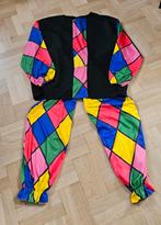 Clownspakje mt M, Ophalen of Verzenden, Zo goed als nieuw, Carnaval