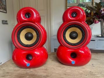 Speakers Mini-Pod (Scandyna) rood, hoogte 35 cm   beschikbaar voor biedingen