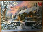 Jumbo puzzel 1500 stukjes, Ophalen of Verzenden, 500 t/m 1500 stukjes, Gebruikt, Legpuzzel