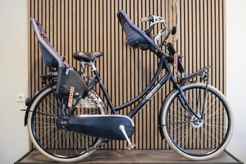 Cortina transport moeder fiets incl. zitjes en windscherm beschikbaar voor biedingen