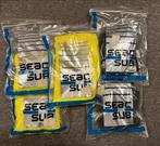 Flesnet duikfles 15 liter geel en zwart, Seacsub@seacsub.com, Duikfles, Nieuw, Ophalen of Verzenden