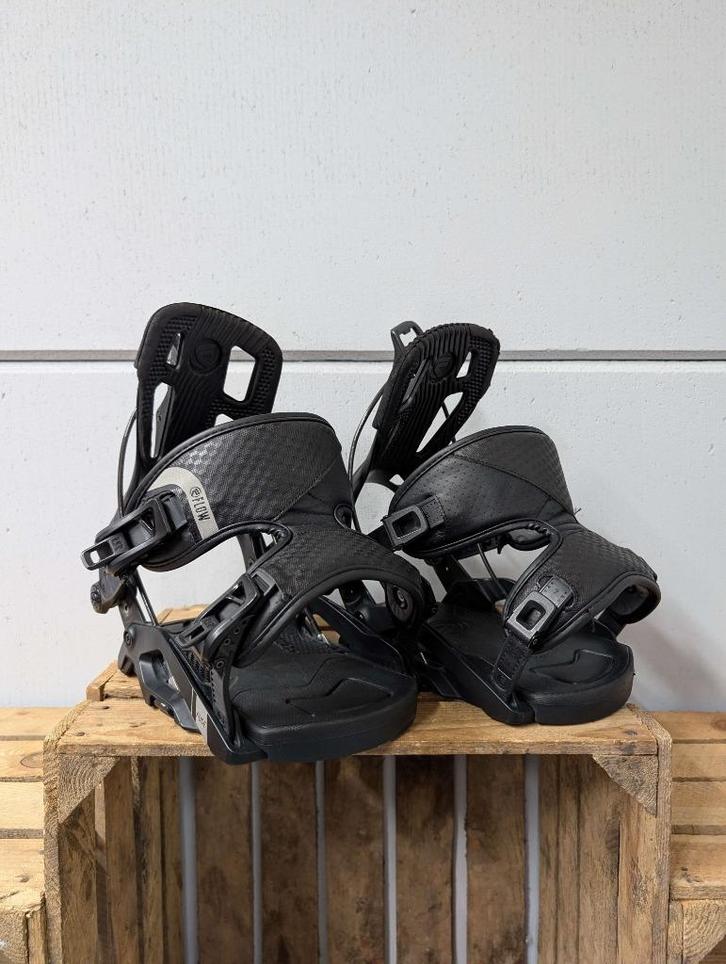 Flow fuse snowboard binding maat XL zwart, Sport en Fitness, Snowboarden, Zo goed als nieuw, Bindingen, Ophalen of Verzenden