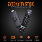 Zverky 4K Ultra HD Android TV Stick Inclusief Netflix en mee, Flex Ltd., Nieuw, https://flex.com/contact-us, Nobelstraat 10, 5807 GA Oostrum LB, Limburg, Nederland