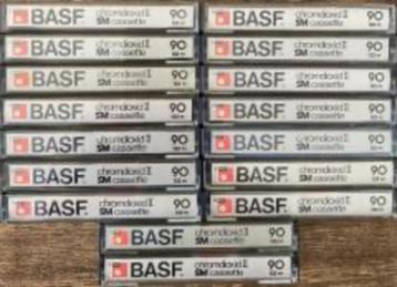 SET 919 16 X BASF CHROMDIOXID TYPE II CASSETTEBANDJES 90 MIN beschikbaar voor biedingen