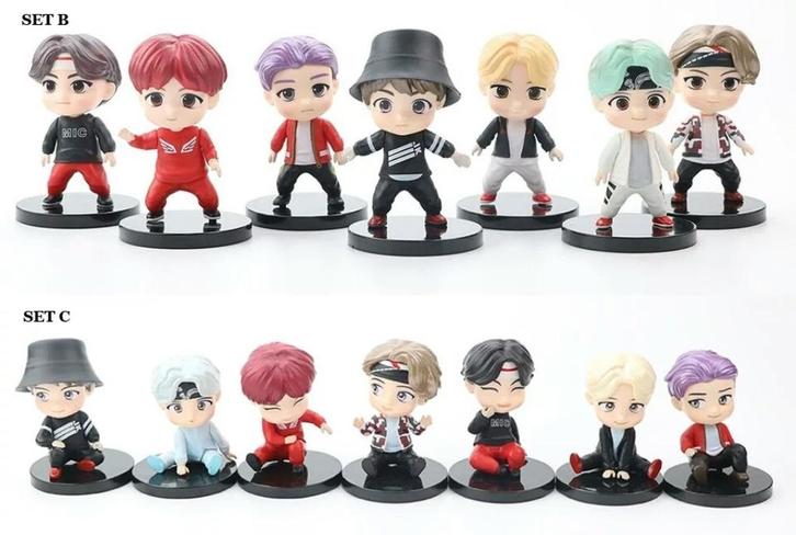 bts suga jimin jungkook poppetjes figuren wings cd album dvd, Verzamelen, Poppetjes en Figuurtjes, Nieuw, Ophalen of Verzenden