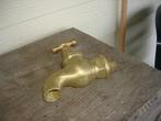 koperen /bronzen tapkraan , duim 33 cm zie foto's, Ophalen of Verzenden
