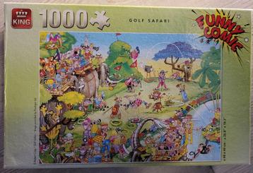 puzzel King Funny Comic Golf Safari 05223 beschikbaar voor biedingen