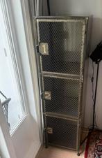 industriële locker kast - 3 vakken, Ophalen of Verzenden, Gebruikt