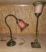 Stijlvolle tafellampen, Huis en Inrichting, Ophalen, Zo goed als nieuw, Glas, Minder dan 50 cm