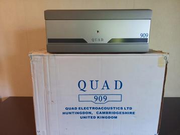 QUAD 909 POWER-AMP RINGKERNTRAFO 2 X 140 WATT 8 OHM BOXED  beschikbaar voor biedingen