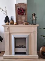 Elektrische Sfeerhaard met Schouw, Huis en Inrichting, Haarden, Ophalen, Zo goed als nieuw, Vrijstaande haard, Elektrische haard