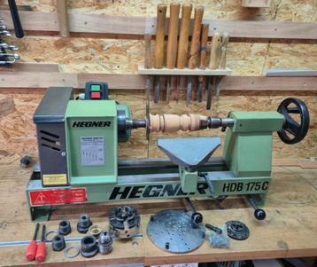 Hegner HDB 175C Houtdraaibank + beitels beschikbaar voor biedingen