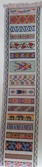 Borduurpatroon  Heel veel merklap randjes   nr 9910, Verzenden, Nieuw, Handborduren, Patroon