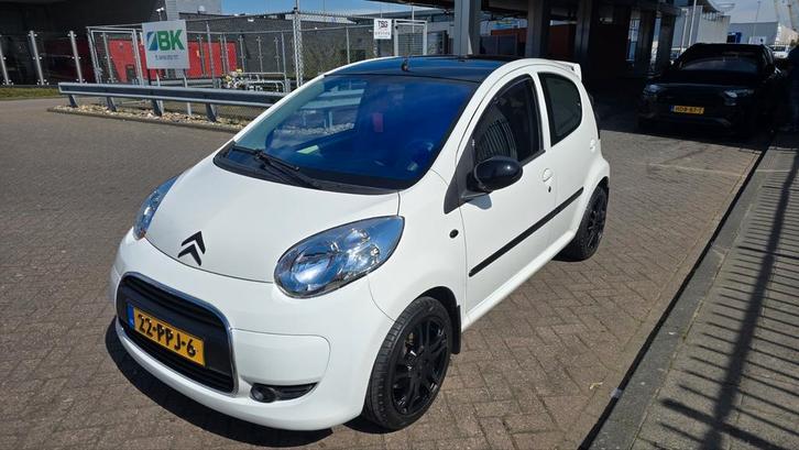 Citroën C1 1.0i 68PK 5D 2011 Wit, Auto's, Citroën, Particulier, C1, ABS, Achteruitrijcamera, Airbags, Airconditioning, Android Auto