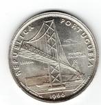 24-395 Portugal 20 escudo 1966, Postzegels en Munten, Munten | Europa | Niet-Euromunten, Zilver, Losse munt, Overige landen, Verzenden