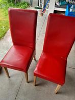 6 rode stoelen, gratis afhalen, Ophalen, Gebruikt