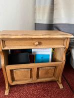 Lichteiken lectuurbak, Minder dan 55 cm, Gebruikt, Rechthoekig, Hout