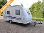 Hobby Excellent 410 SFE incl. mover en voortent.1e eigenaar, Caravans en Kamperen, Caravans, Hobby, Bedrijf, Treinzit, 750 - 1000 kg