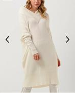 10days midi soft-knit neck Dress met cashmere M, Wit, 10days, Zo goed als nieuw, Onder de knie
