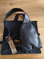 Schoudertas crossbodytas the Chesterfield Brand unisex, Sieraden, Tassen en Uiterlijk, Ophalen of Verzenden, Nieuw, Zwart, Leer