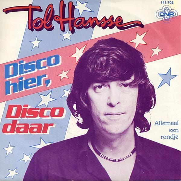 Tol Hansse - Disco Hier , Disco Daar (Single), Cd's en Dvd's, Vinyl Singles, Gebruikt, Single, Nederlandstalig, 7 inch, Ophalen of Verzenden